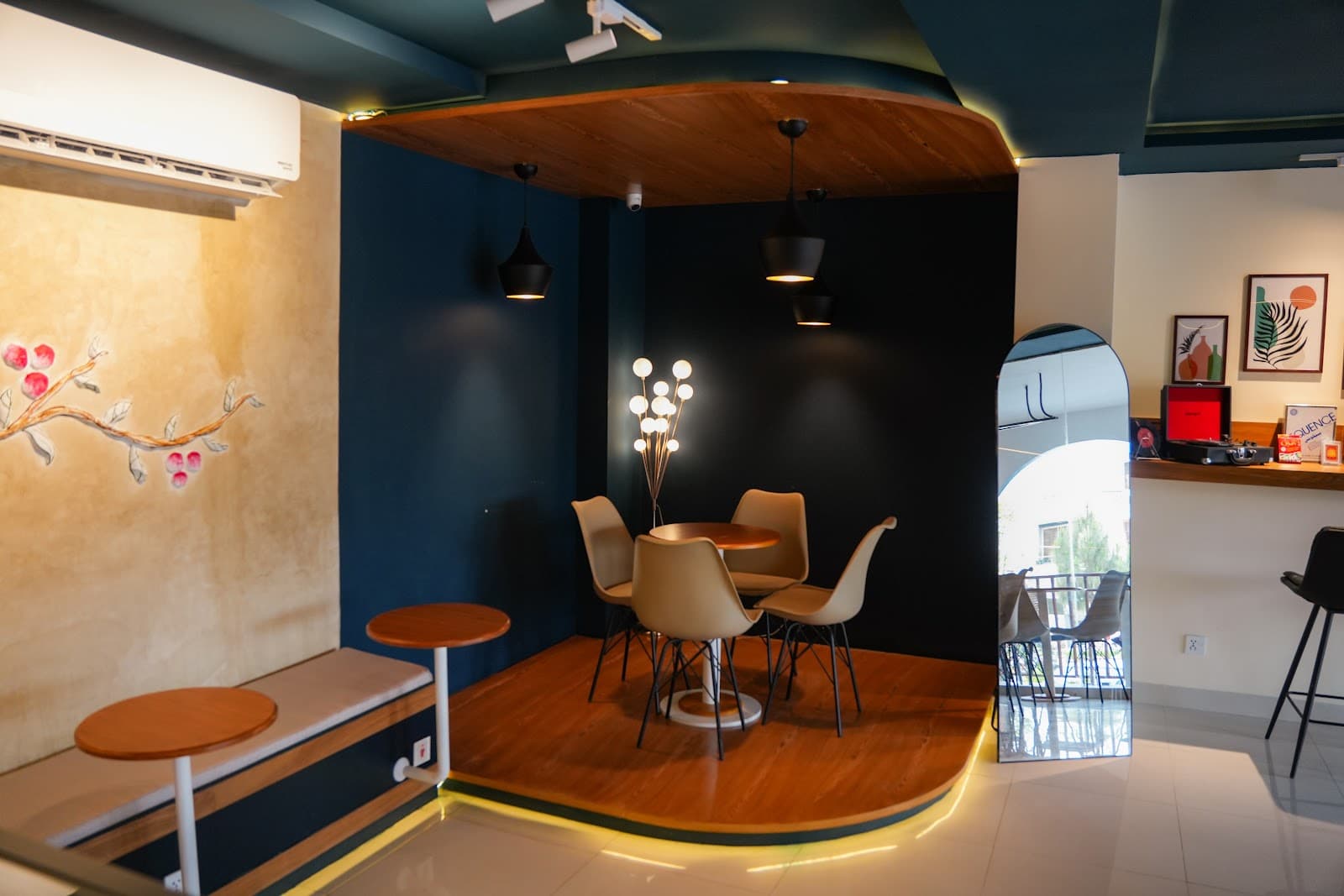 The bar